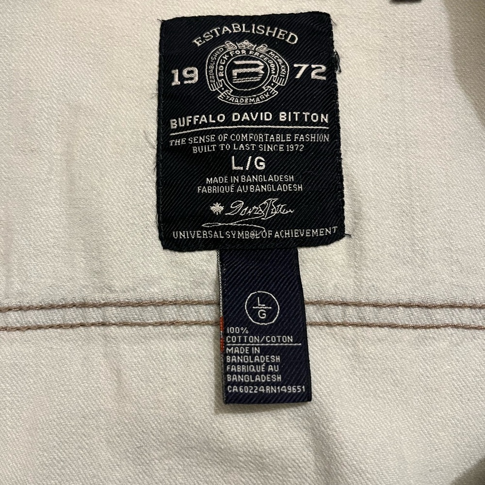 Buffalo David Bitton ‘Light Wash’ Trucker Denim Jacket - Picture 3 of 5